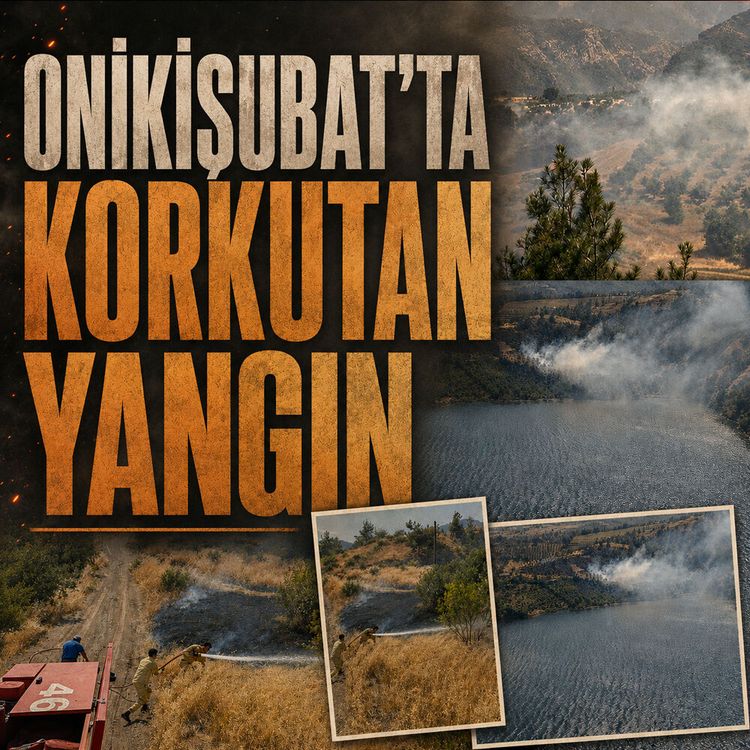 Kahramanmaraş Döngele Mahallesi'nde korkutan yangın