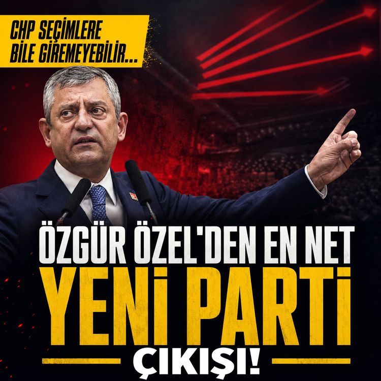 Özgür Özel'den çok net yeni parti çıkışı: ‘CHP seçimlere bile giremeyebilir…’
