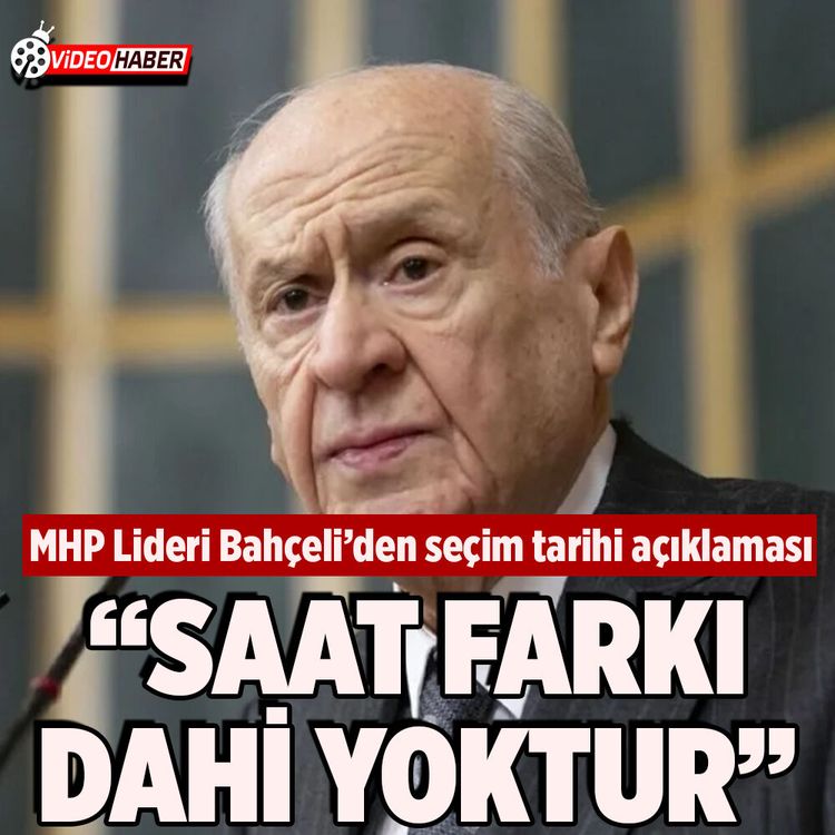 Bahçeli’den net mesaj: Cumhurbaşkanımız görevdedir, biz arkasındayız