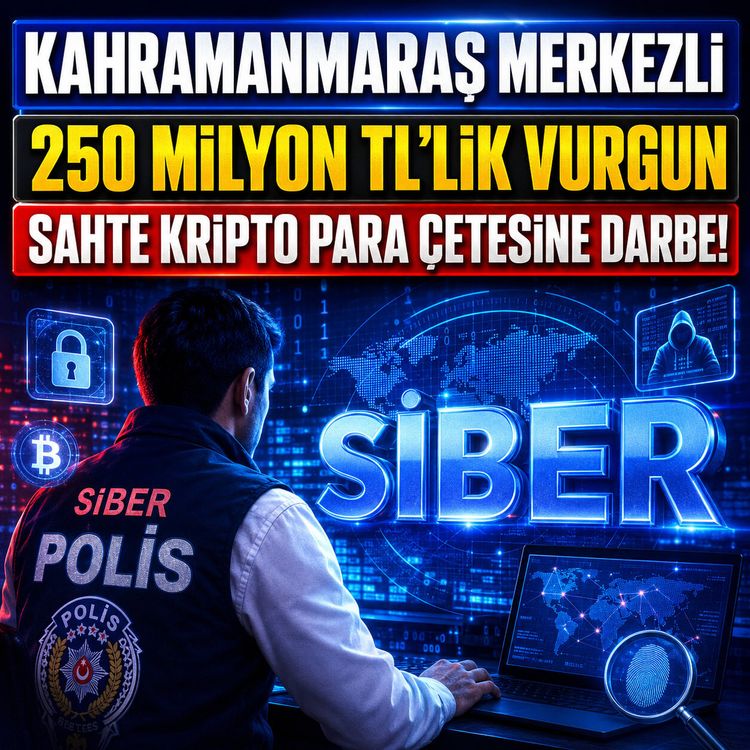 250 milyon tl'lik vurgun: Sahte kripto para çetesine darbe!