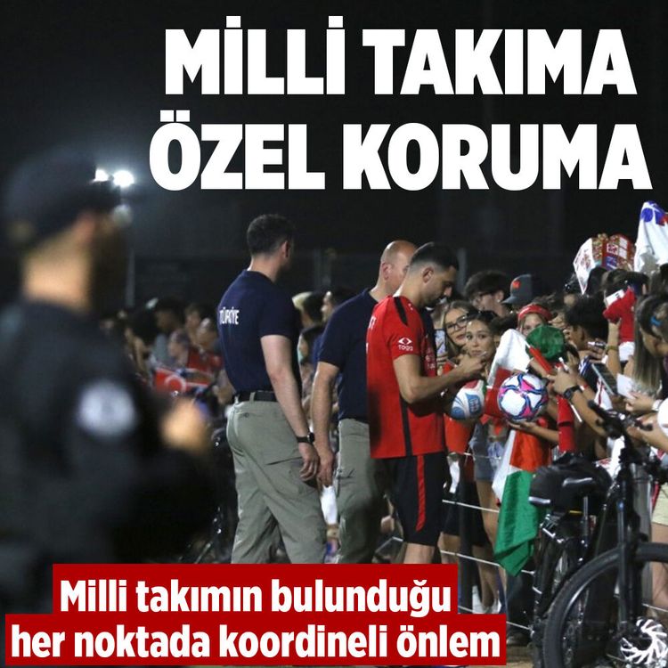 A Milli Takım kafilesine Dünya Kupası’nda üst düzey güvenlik önlemi