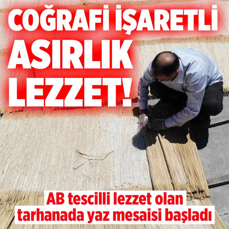 Kahramanmaraş'ta tarhana sezonu açıldı: Çığlar serildi!