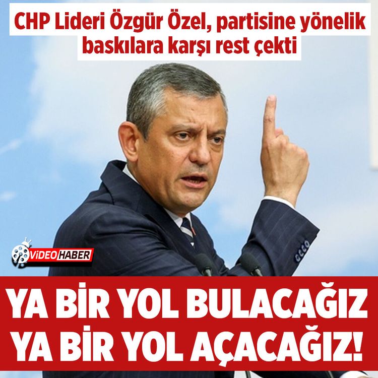 Özgür Özel'den TBMM'de sert tepki: 24 başkanımız hapiste!