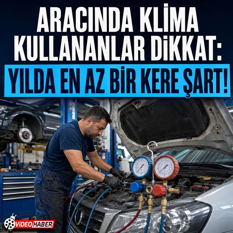 Araç klimalarında bu hatayı yapanlar yolda kalıyor