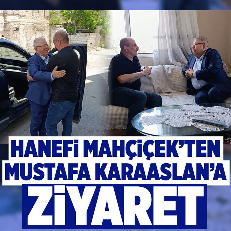 Hanefi Mahçiçek'ten Kanal Maraş Genel Yayın Yönetmeni Mustafa Karaaslan'a ziyaret