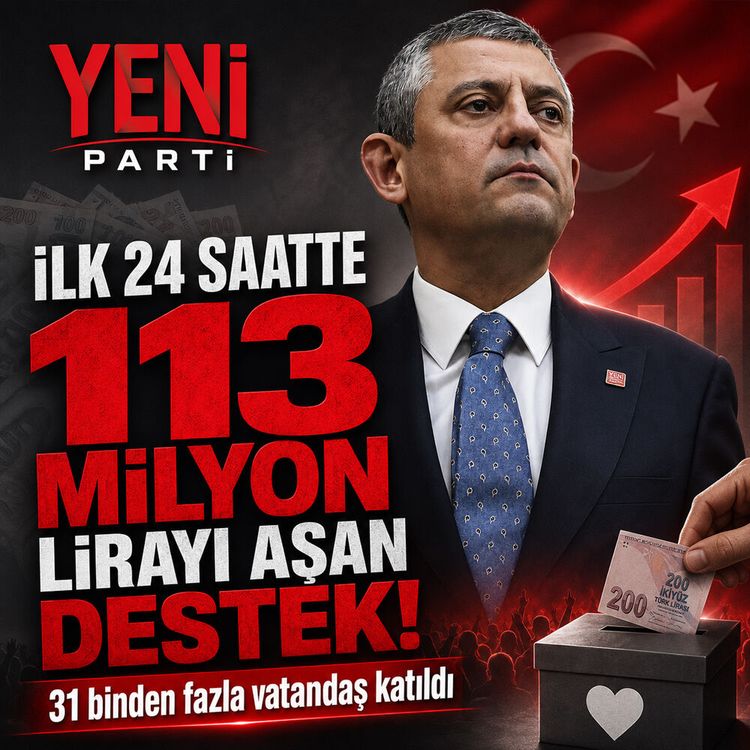 24 Saatte dev rakam toplandı: Yeni Parti bağış miktarını tek tek açıkladı