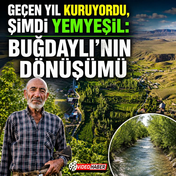 Geçen yıl kuruyordu, Şimdi yemyeşil: Buğdaylı’nın dönüşümü