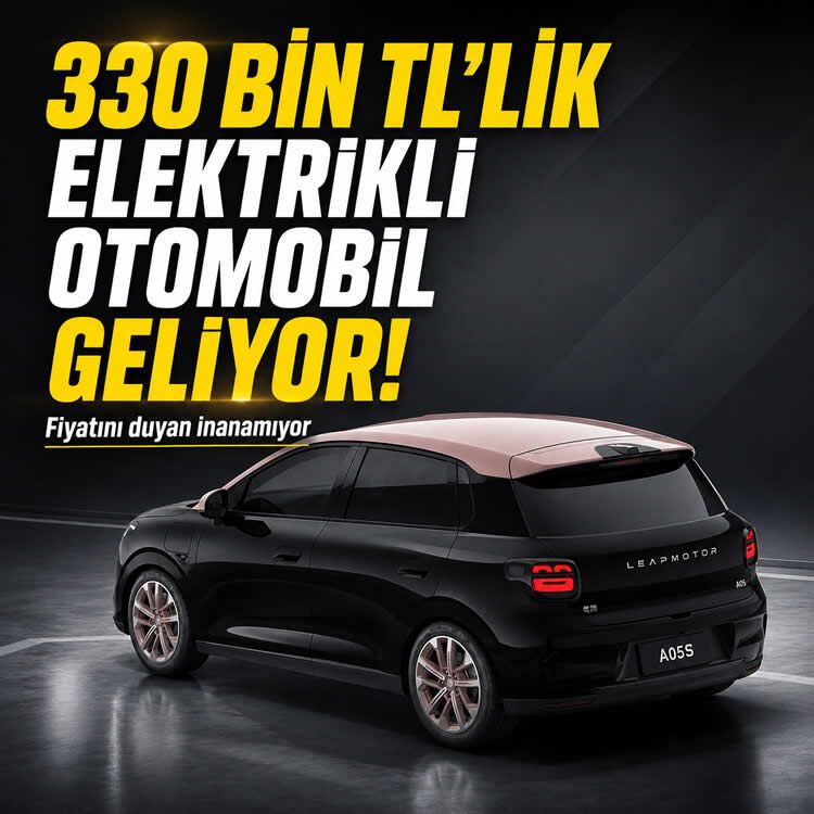 Bu fiyata elektrikli otomobil olur mu? 330 bin TL’ye satılacak