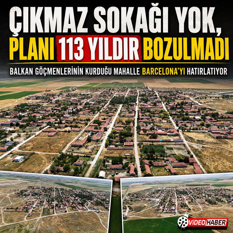 Çıkmaz sokağı yok, Planı 113 yıldır bozulmadı
