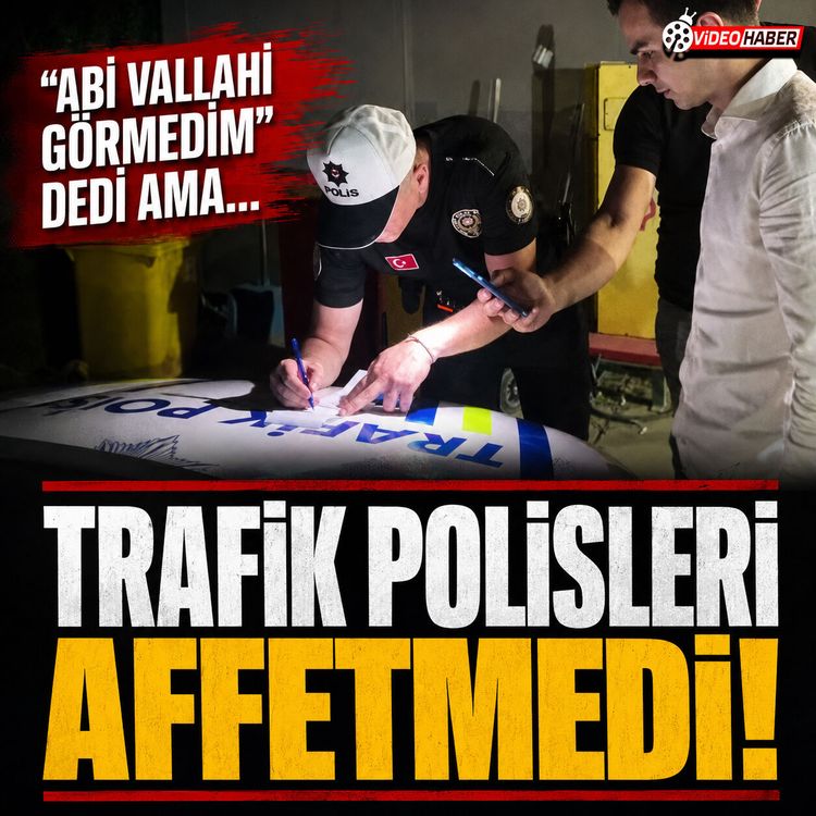 Alkollü sürücü köşeye sıkışınca pes etti: "Sağa çekiyordum"