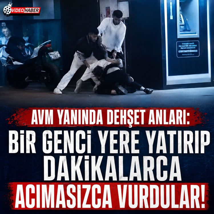 Arnavutköy'de AVM yanında dehşet: Yerde dakikalarca...