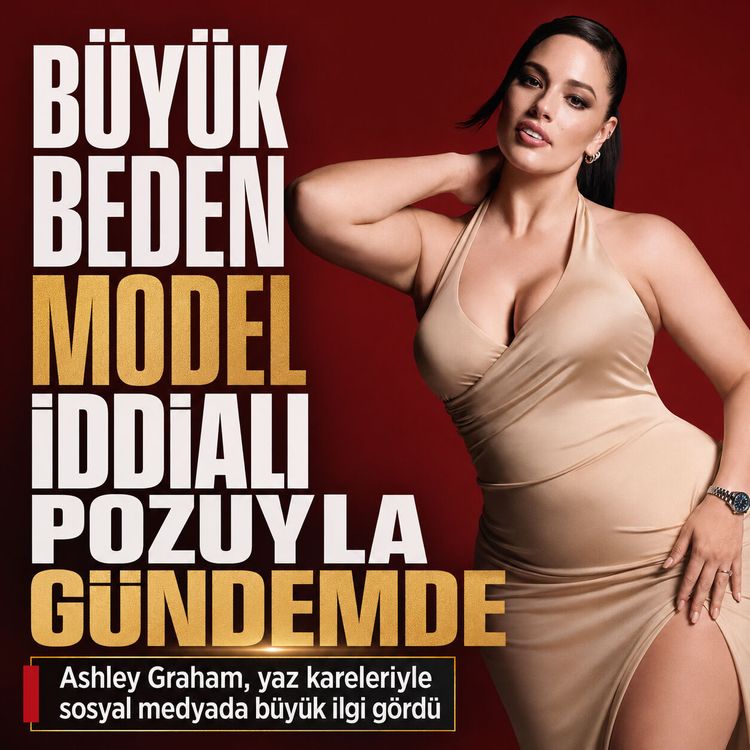 Ashley Graham sosyal medyayı salladı: Takipçilerden tam not