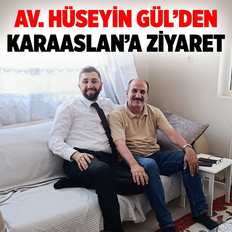 Avukat Hüseyin Gül’den Kanal Maraş Genel Yayın Yönetmeni Mustafa Karaaslan’a Ziyaret
