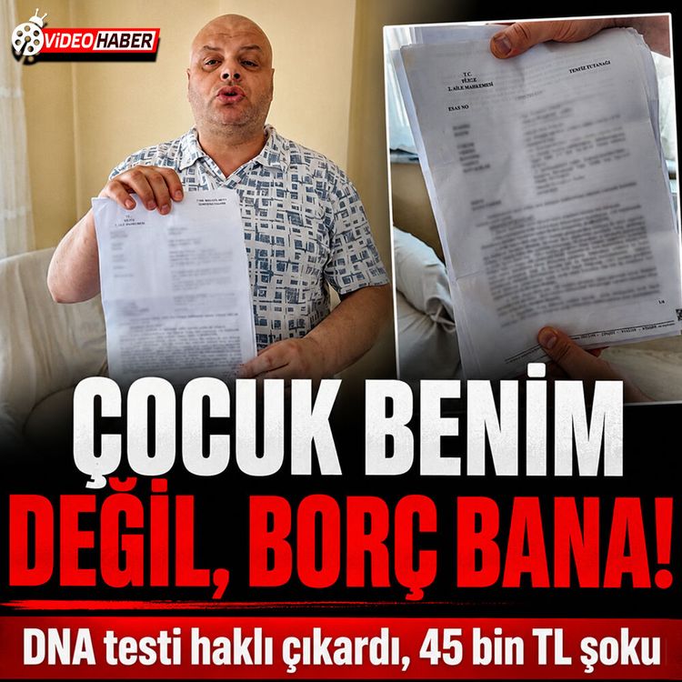 Başkasının çocuğu nüfusuna geçti: Bir de 45 bin TL borç çıkardılar