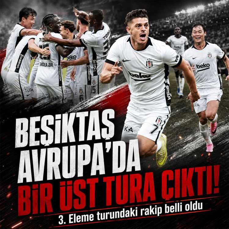 Beşiktaş Danimarka'da turladı: Midtjylland'ı devirip turu kaptı
