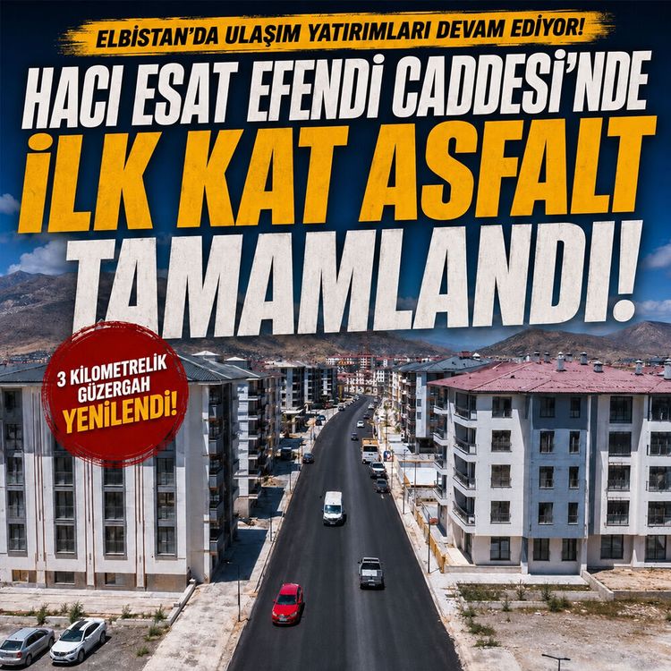 Büyükşehir Elbistan'da düğmeye bastı: İlk etap tamamlandı