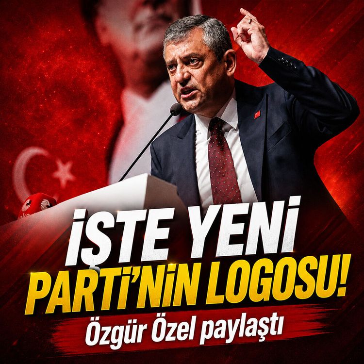 CHP'den istifa eden Özgür Özel YENİ Parti'nin logosunu paylaştı