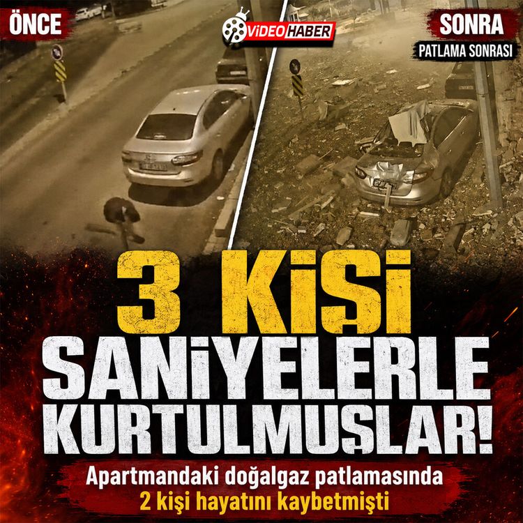 Çorlu'daki patlamanın görüntüleri çıktı: Beton yağdı kaçtılar