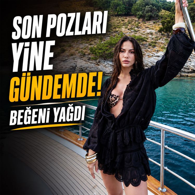 Demet Özdemir sezona noktayı koyup tatile kaçtı: Pozları yaktı