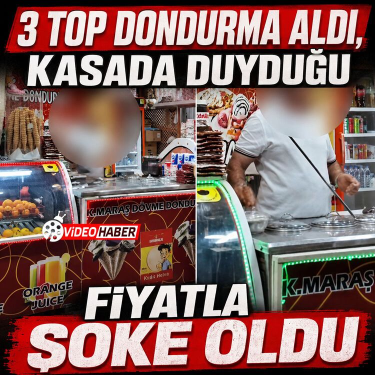 3 top dondurma aldı, fiyatı duyunca şoke oldu: Fahiş fiyat tartışması kamerada