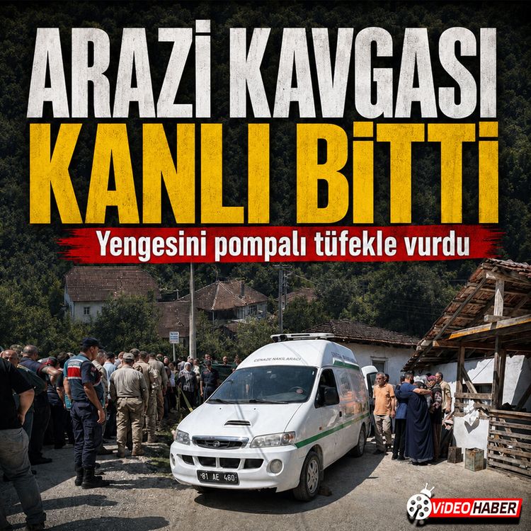 Düzce’de kanlı arazi kavgası: Tarladaki yengesini katletti
