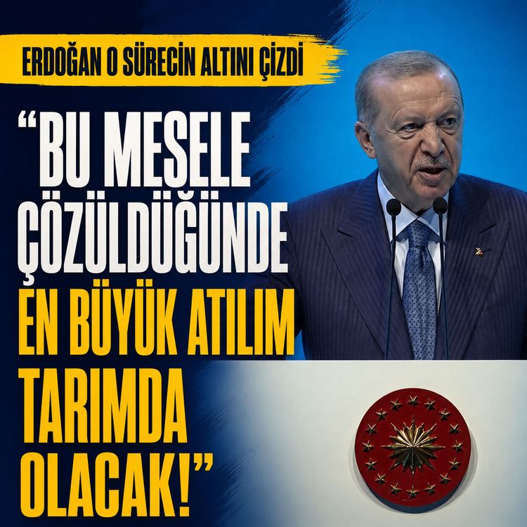 Erdoğan'dan tarımda yeni dönem mesajı: 42 ilde kuruluyor!