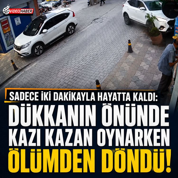 Fren yerine gaza bastı: Otomobil dükkana böyle daldı!