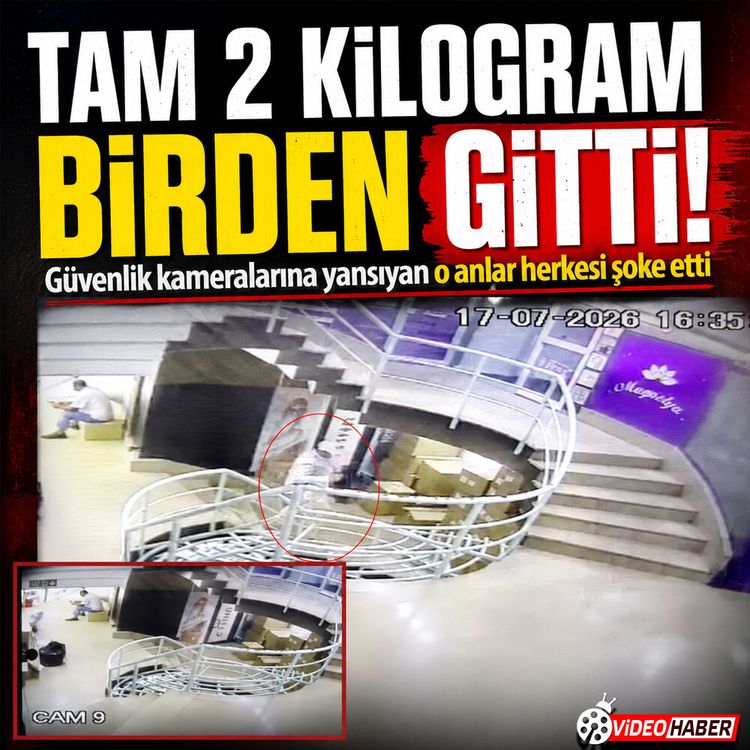 İstanbul'da 2 kilo altın buhar oldu: O inanılmaz plan deşifre oldu