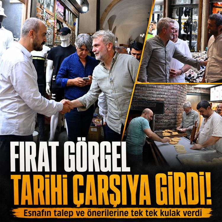 Kahramanmaraş'ın kalbinde sıcak buluşma! Görgel esnafla bir araya geldi