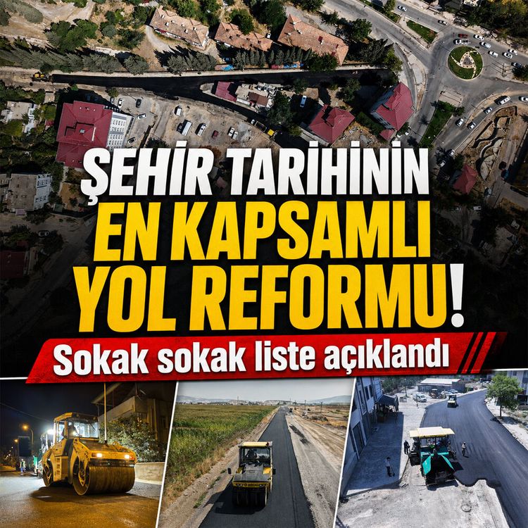 Kahramanmaraş'ta dev yol atağı: 30 ayrı cadde ve sokak kapanıyor