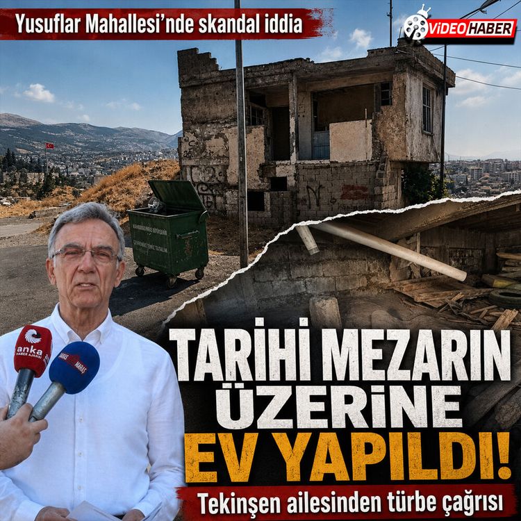 Kahramanmaraş'ta ecdat mirasına saygısızlık: Evin altında kaldı