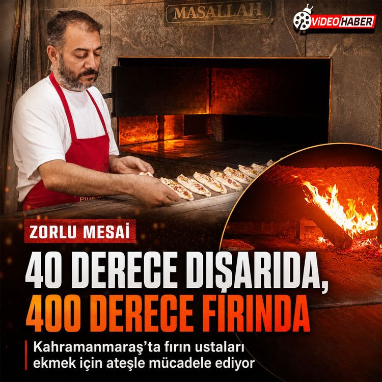 Kahramanmaraş'ta fırıncıların 400 derecelik ekmek mücadelesi