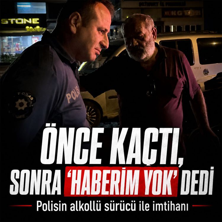 Kayseri'de alkollü sürücüden polise pes dedirten savunma: Haberim yok