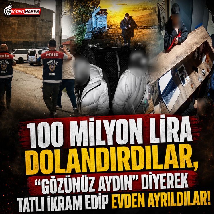 Mudanya'da 100 milyonluk vurgun! Tatlı ikram edip gittiler