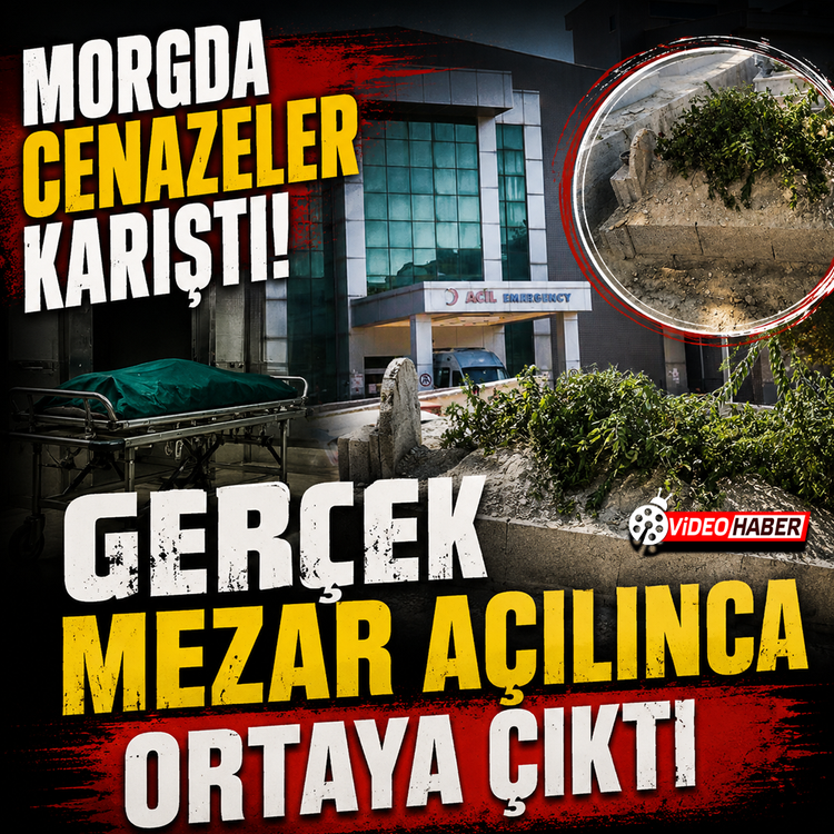 Morgda cenazeler karıştı: Gerçek mezar açılınca ortaya çıktı