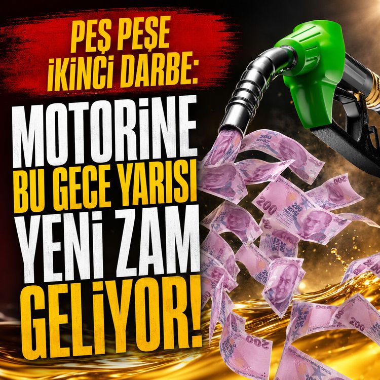 Motorine bir zam daha geliyor! Gece yarısı pompaya yansıyacak