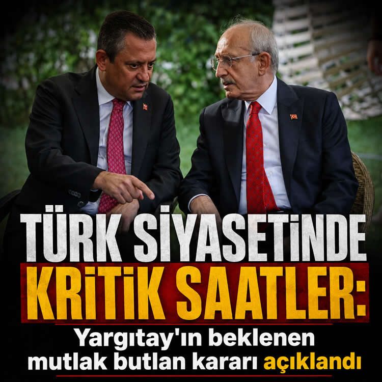 SON DAKİKA | Yargıtay, herkesin beklediği mutlak butlan kararını açıkladı!