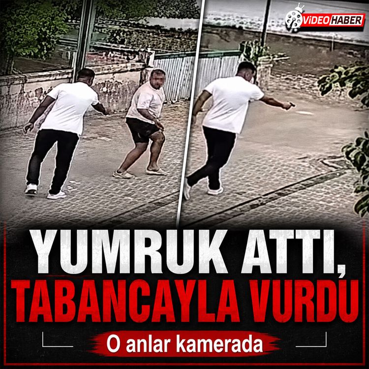 Samsun'da sokak ortasında dehşet: Önce yumrukladı sonra vurdu