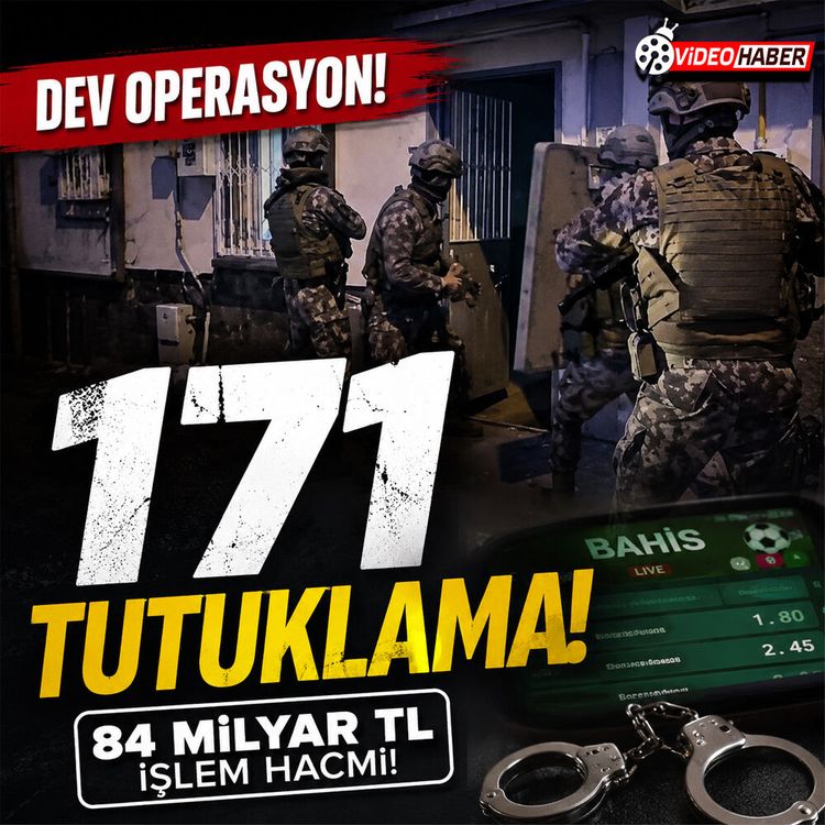 Siber daire düğmeye bastı: 171 kişi için tutuklama kararı