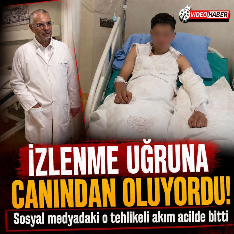 Sosyal medyadaki o akım felaket getirdi: 15 yaşındaki çocuk yandı