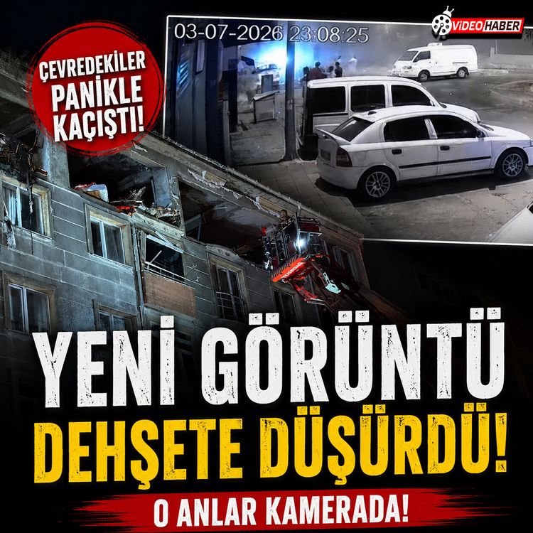 Tekirdağ'da 2 kişinin öldüğü patlamada yeni görüntüler!