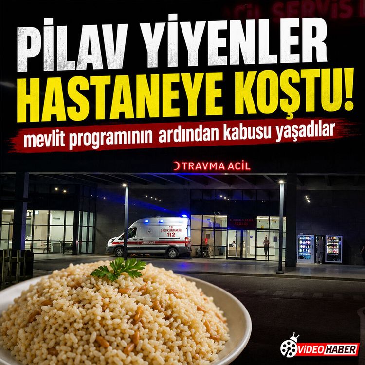 Tekirdağ'da mevlit ikramı hastanelik etti! Gıda zehirlenmesi şüphesi