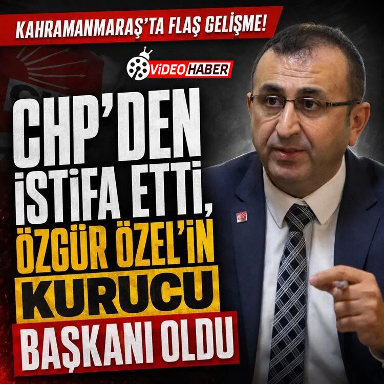 Ünal Ateş, CHP'den istifa etti, Özgür Özel'in kurucu başkanı oldu!