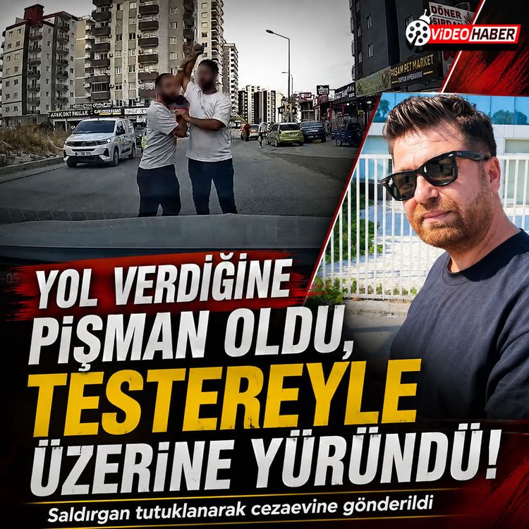 Adana’da trafikte yol verme kavgası dehşete dönüştü: Bagajdan testere çıkardı