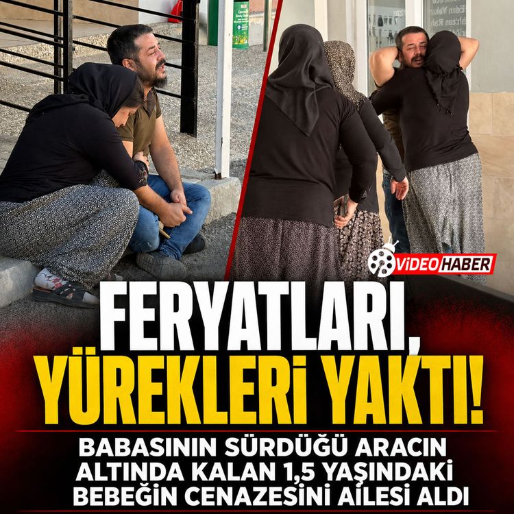 Babasının geri manevra yaptığı minibüsün altında kalan minik yakup son yolculuğuna uğurlanıyor