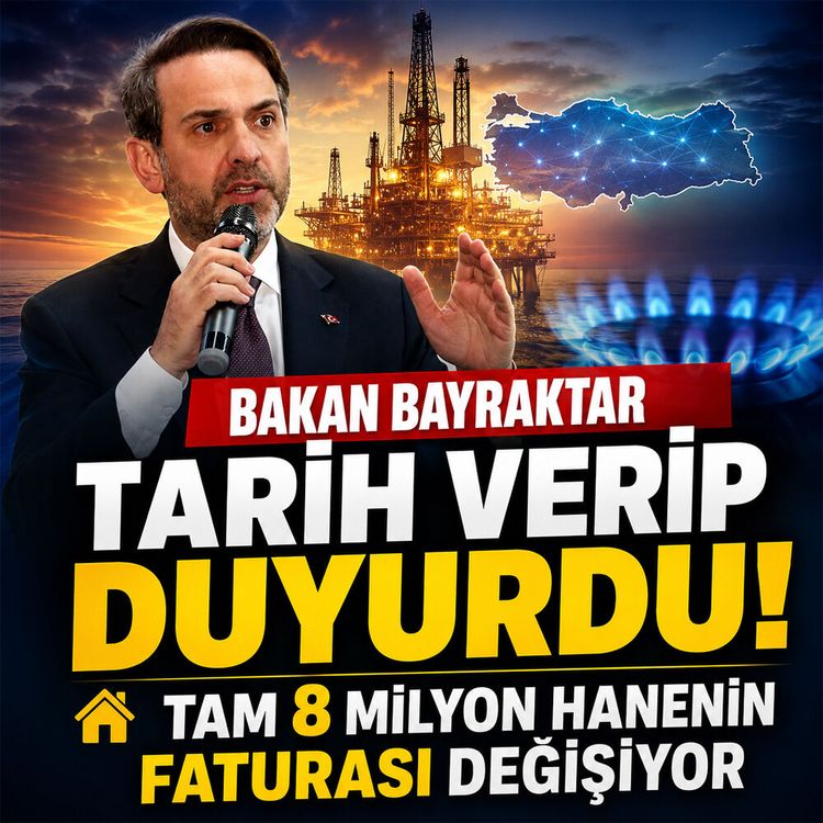 Bakan Bayraktar tarihi açıkladı: 8 milyon haneye müjde
