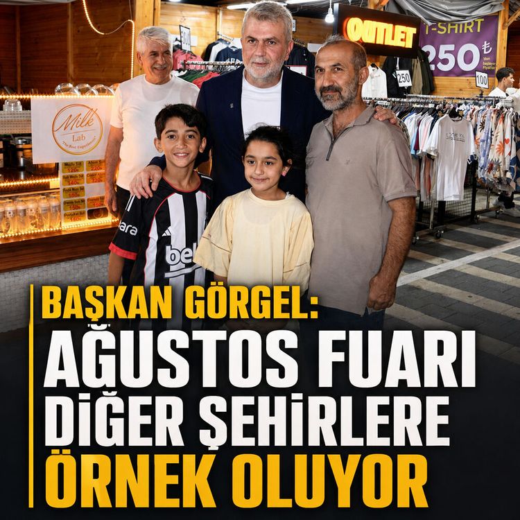 Başkan Görgel: Ağustos Fuarı diğer şehirlere örnek oluyor