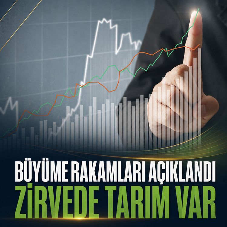 Büyüme rakamları açıklandı: Zirvede tarım var