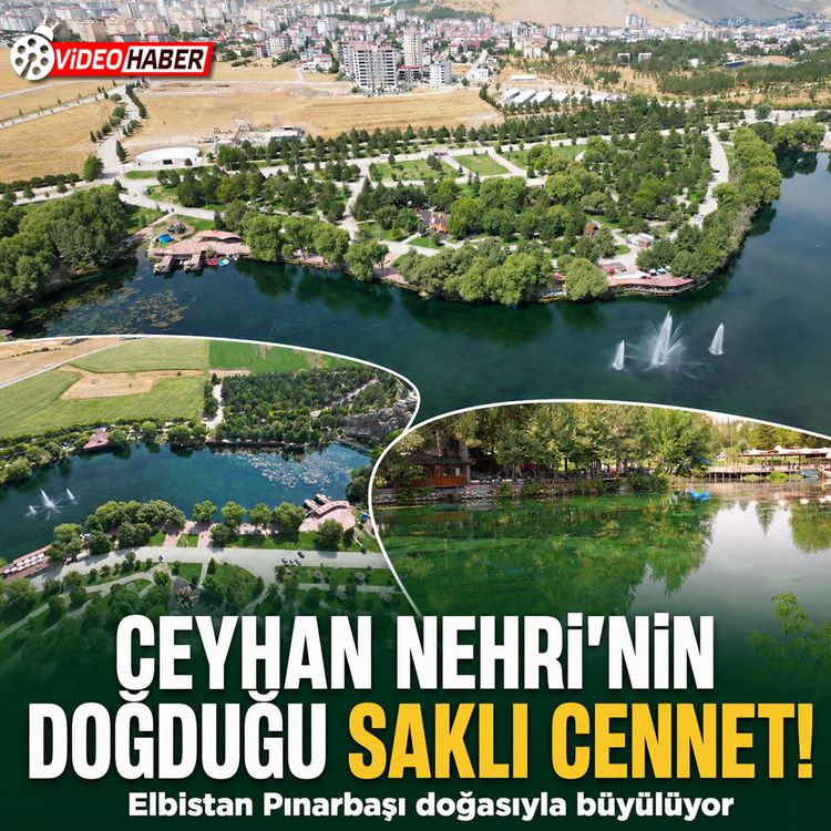 Elbistan Pınarbaşı'nda doğa şöleni: Ceyhan'ın doğduğu yer