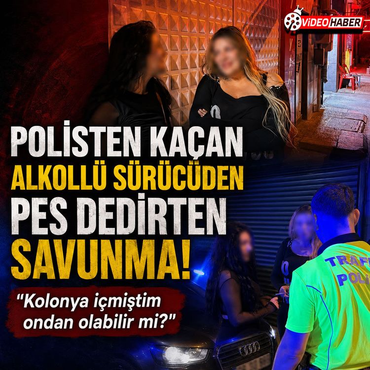 Eskişehir'de alkollü kadın sürücüden ilginç savunma: Kolonya içtim